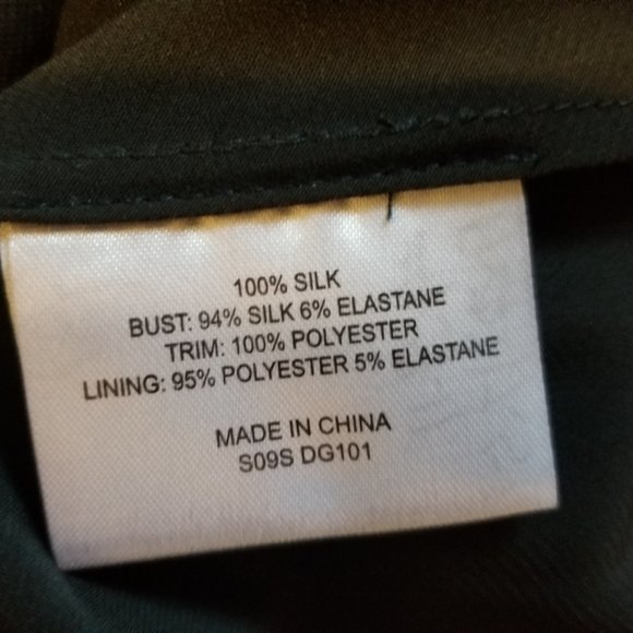 Karen Millen  Black silk dress, 100% silk - Picture 5 of 6